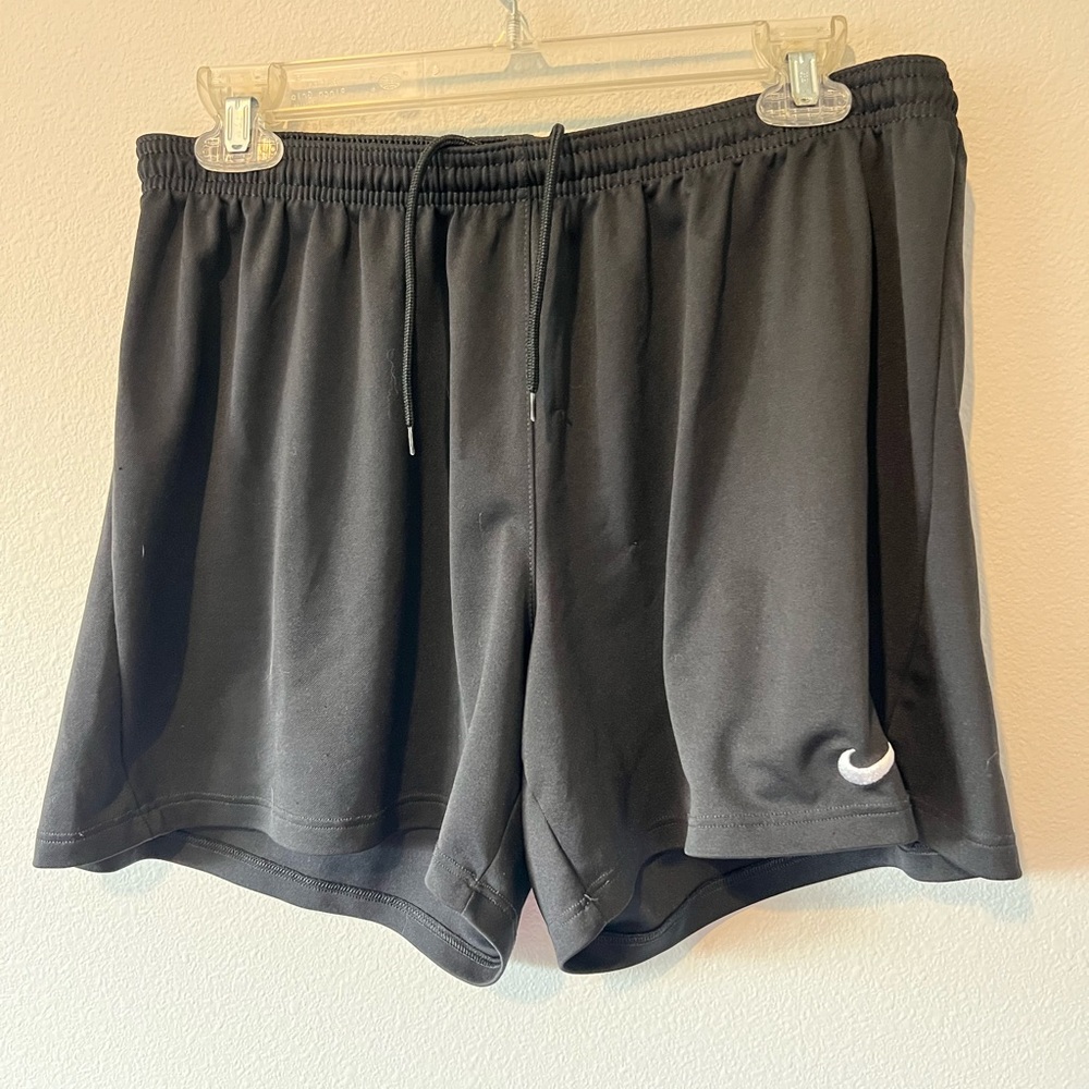 3 pair Nike soccer shorts. Size L.